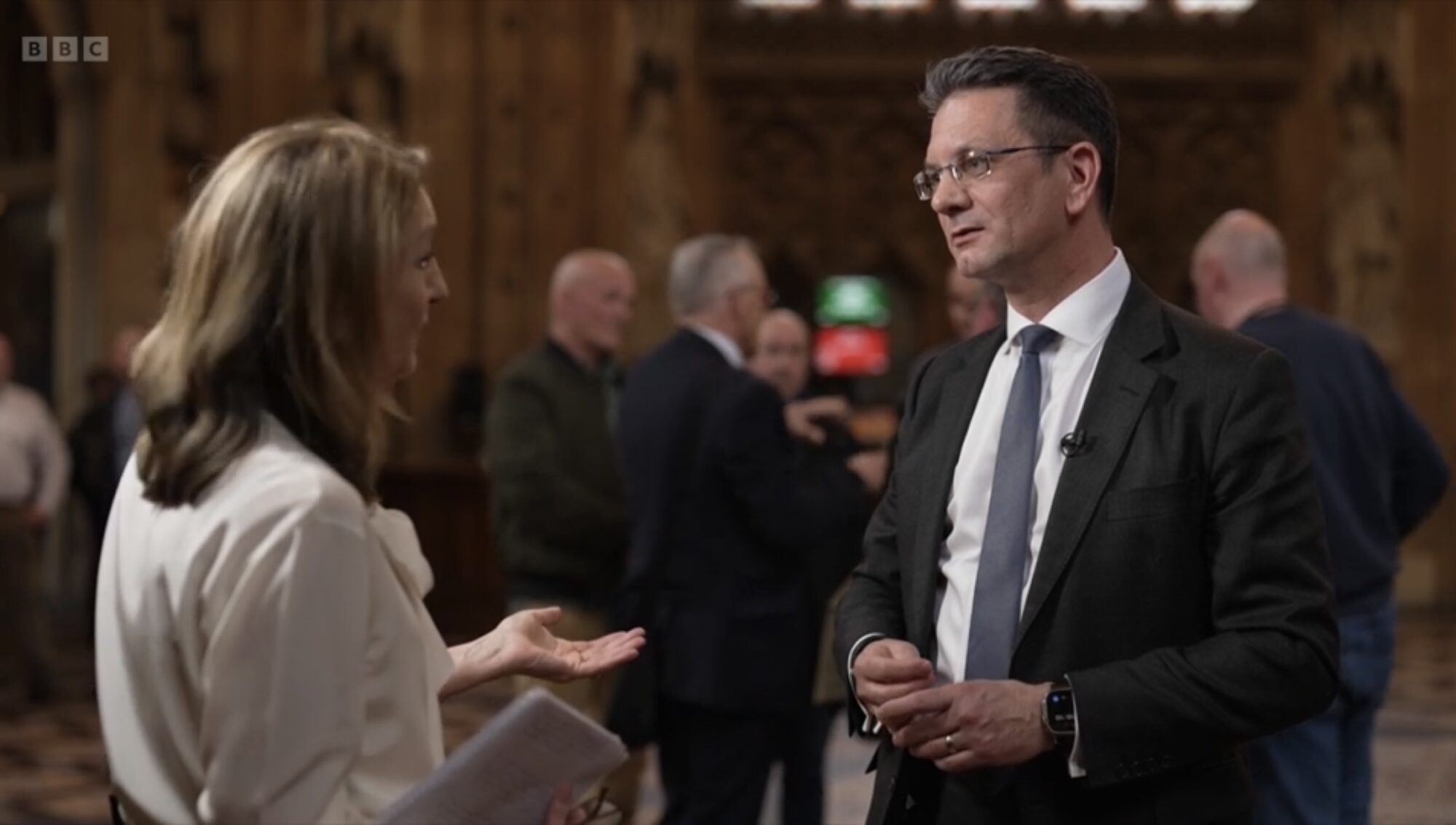 Steve Baker interviewed by BBC Newsnight’s Victoria Derbyshire on the day the General Election is announced