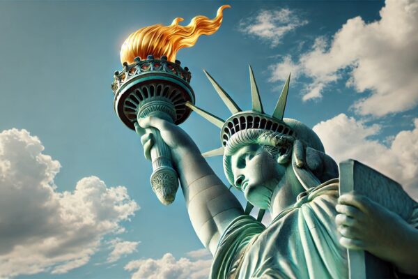 AI-generated Statue of Liberty